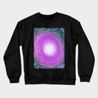 Pink milky way Crewneck Sweatshirt